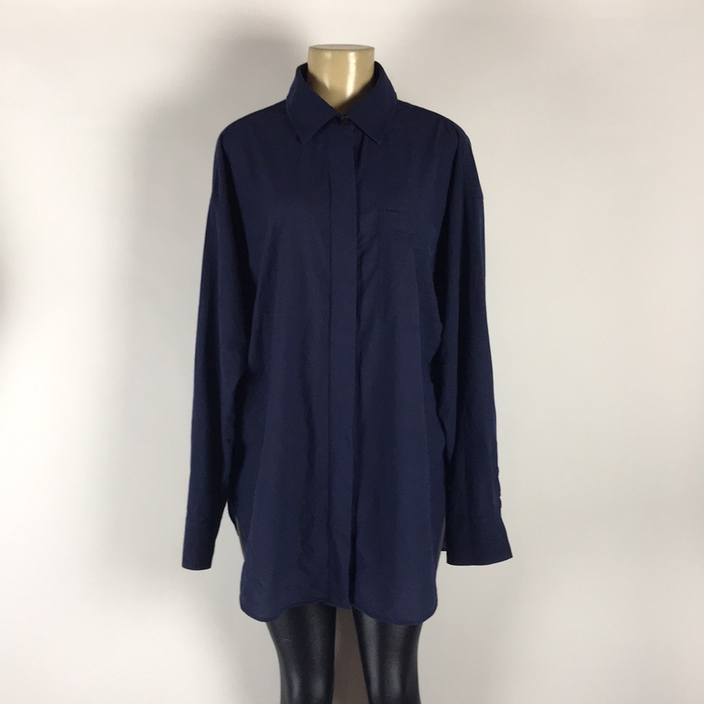 Carbon38 oversized button down women’s shirt size M